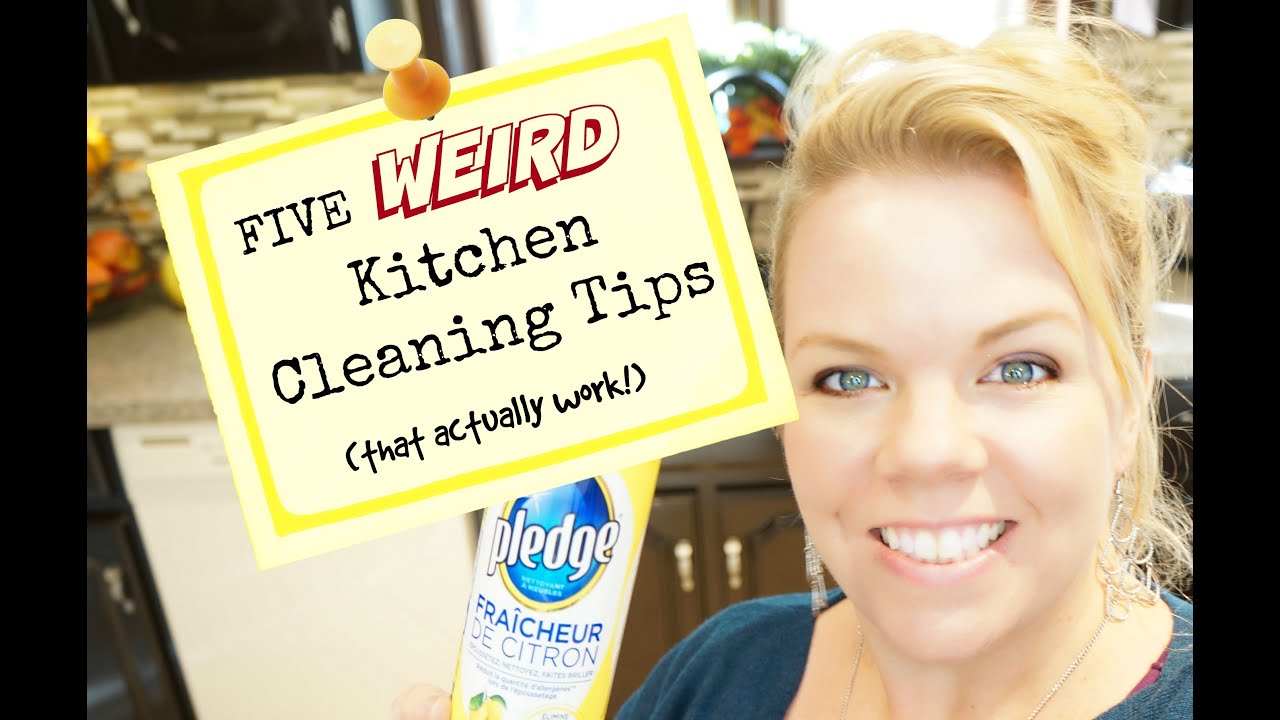 5 Weird Kitchen Cleaning Tips That REALLY Work!