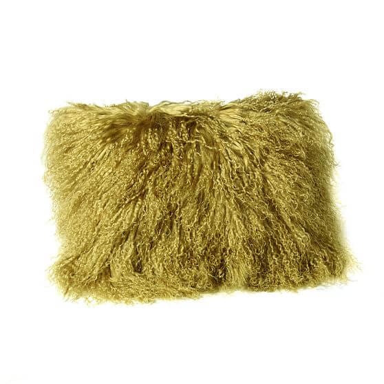 Mongolian Lamb Pillow Cover Interior Design, Design News and