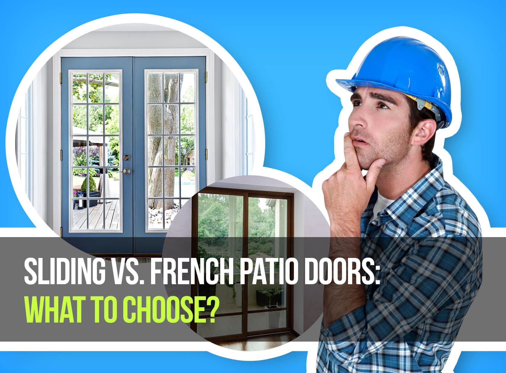 Sliding vs. French Patio Doors What to Choose? Interior Design