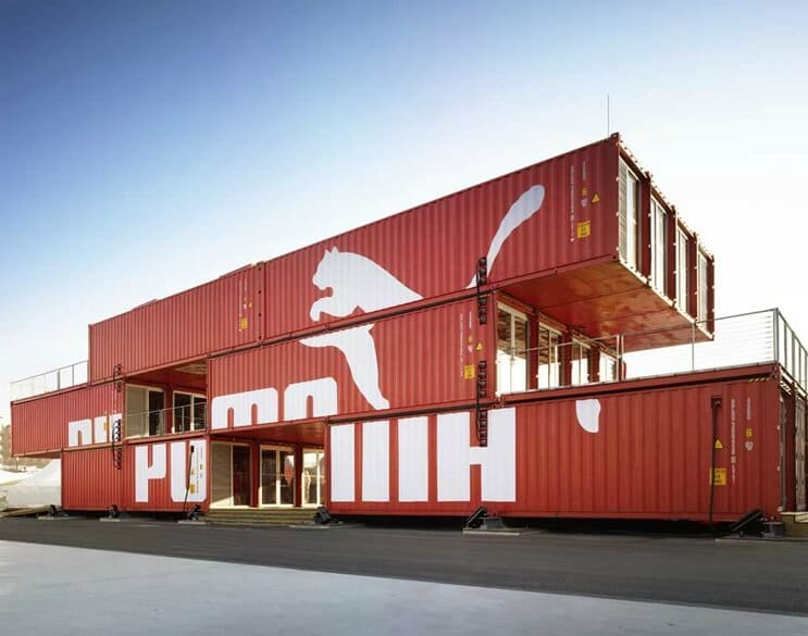 Puma City Shipping Container Store by LOTEK Interior Design, Design