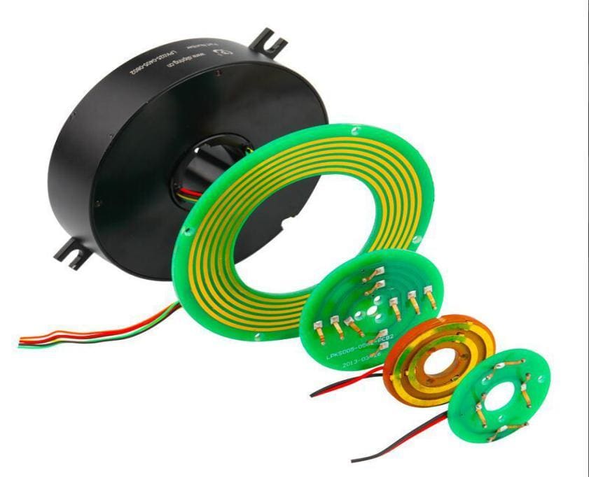 How are slip rings used in crane Interior Design, Design News and